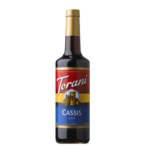 Blackcurrant Syrup Torani - Torani Blackcurrant syrup with strong black currant flavour.