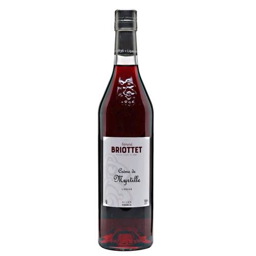 Briottet Creme De Myrtille blueberry liqueur.