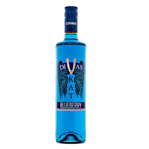 Blueberry Liqueur Divas Glades - Divas VKAT blueberry is a deep blue liqueur is light on the palate and boasts a full on blueberry flavor.