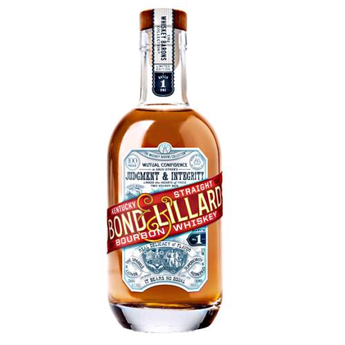 Bourbon Bond and Lillard is distilled and bottled and at the wild turkey distillery in Lawrenceburg KY this kentucky straight bourbon whiskey is aged a minimum of seven years in timber warehouses and is charcoal filtered.