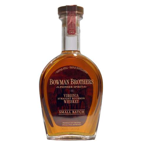 John Abraham Joseph and Isaac Bowman were Virginia militia officers in the American Revolutionary War. This handcrafted bourbon whiskey pays tribute the these four heroic Bowman Brothers