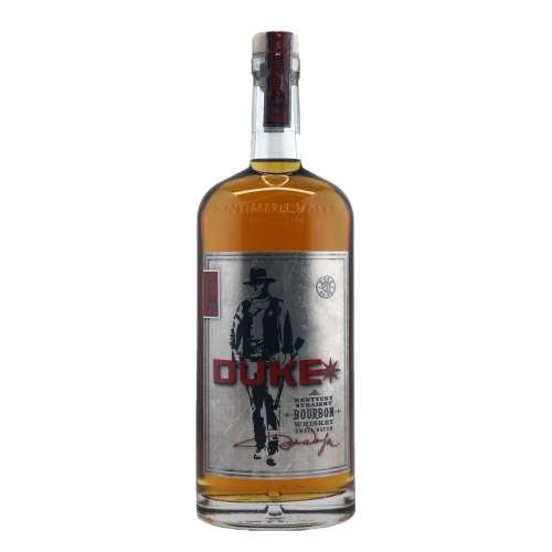 Bourbon Duke - Duke kentucky straight bourbon whiskey was inspired by bottles from John Waynes personal whiskey collection preserved for over 50 years.