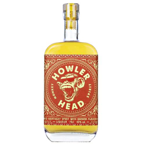 Bourbon Howler Head Banana - Howler Head Banana Bourbon is aged for two years in toasted oak with a light banana flavour.