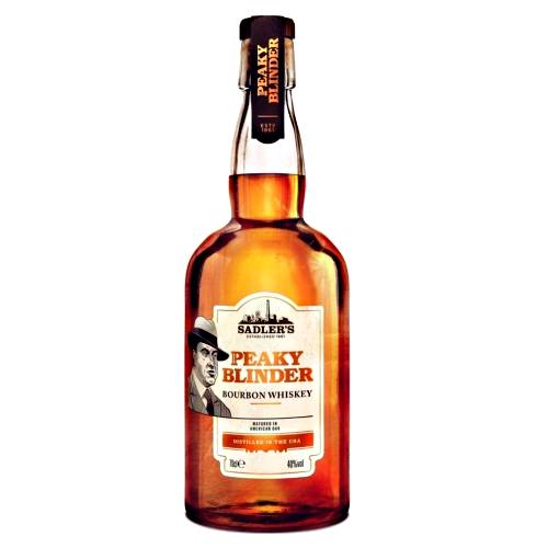 Bourbon Peaky Blinder - Peaky Blinder bourbon with sweet and spicy with a smooth finish and scent of cinnamon raisin and sweet banana.