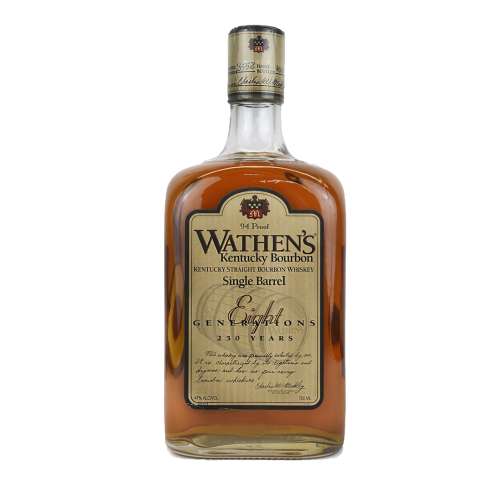 Bourbon Wathens - Wathens Kentucky Bourbon is a premium Single Barrel Kentucky Bourbon. Crafted by Charles W. Medley using the same recipe and techniques that have been handed down for eight generations.