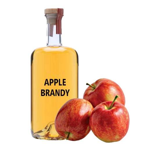 Brandy Apple - Apple Brandy is a spirit produced by distilling apples into a strong wine and comes in many colors yet always apple flavour.