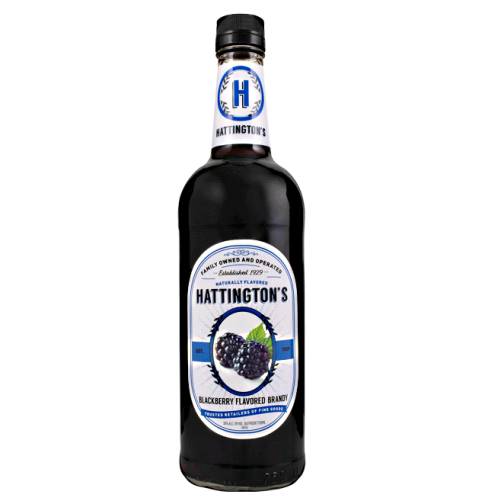 Hattingtons blackberry brandy with vine ripened blackberry notes come together in a delicious bouquet of lush sweetness pairing with warm brandy heat and a slightly tart finish.
