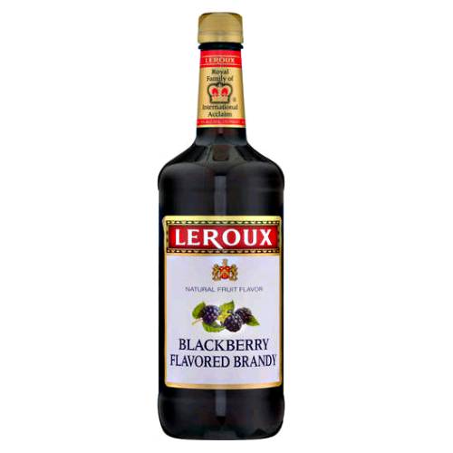 Leroux blackberry brandy is made with the finest natural ingredients and the entire line is certified Kosher.