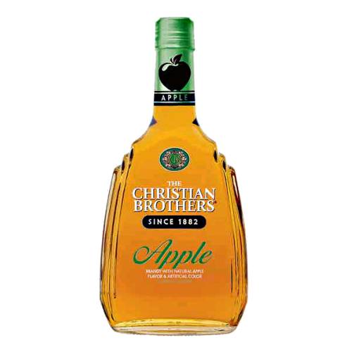 Christian Brothers apple brandy with a light amber color and full apple brandy flavour.