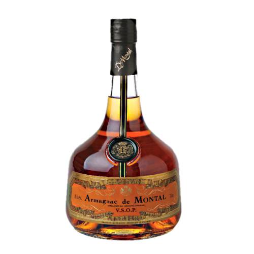 Brandy Grape Armagnac de Montal - Armagnac de Montal was the first and brandy in France and is exquisite example pours a bright honey and orange.