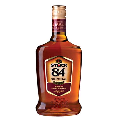 Brandy Stock - Stock brandy warms the senses with sweet notes of plum dried fruit and almonds and stock 84 does not overpower making it easy to appreciate and enjoy.