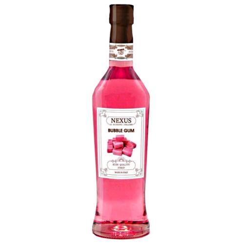 Bubble Gum Syrup Nexus - Nexus Bubble Gum Syrup that will add a modern flavour and catchy pink color to your drinks. It has a variety of uses ranging from tasty slushes to all sorts of mocktails.