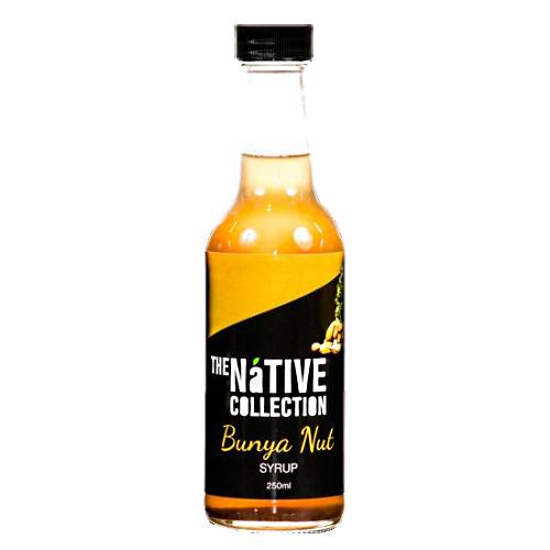 Bunya Nut Syrup Native Collection - Native Collection bunya nut syrup is flavoued from the nut of the Araucaria bidwillii tree.