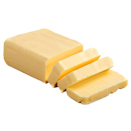 Butter - Butter is a dairy product with high butterfat content which is solid when chilled and at room temperature in some regions and liquid when warmed.