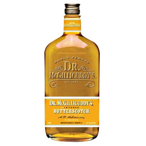 Butterscotch Liqueur Dr McGillicuddys - Dr McGillicuddys butterscotch liqueur with smoother than butter the doctor offered this classic flavour to mellow the saloons most prickly patrons.