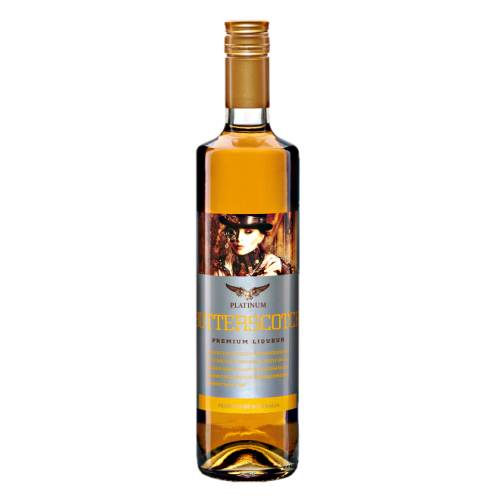 Platinum butterscotch liqueur is a rich smooth and velvety infusion of butterscotch.