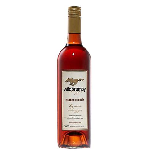 Butterscotch Schnapps Wildbrumby - Wildbrumby butterscotch schnapps liqueur is a local favourite for fans of creamy sweet schnapps and keep this butterscotch treat in a cool place for best results and enjoy with friends.
