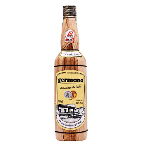 Cachaca Gold Germana - Germana Gold Cachaca is a two year cachaca is aged in oak barrels and is ideal for those who enjoy a lighter tasting sweet and woody flavour.