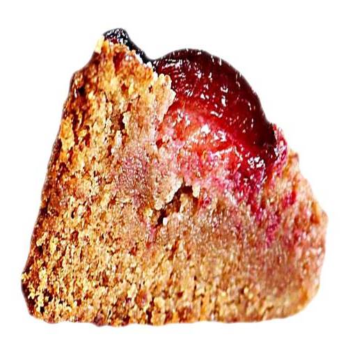 Cherry Cake is made with flour with a rising agent egg and the strong flavour of cherries then baked in oven until golden brown and well cooked.