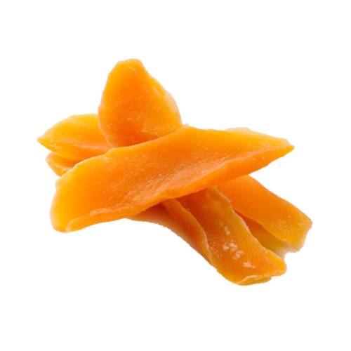 Candied Mango - Mango flesh dried and candied in sugar also called crystallized mango or glace mango.