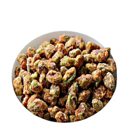 Pistachio candied are toasted Pistachio nuts coated in sugar candy.
