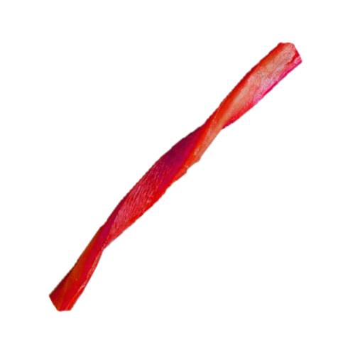 Candied Rhubarb also called Glace Rhubarb is made by poaching rhubarb then dehydrated with sugar.