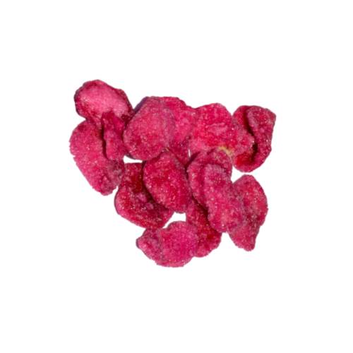 Candied Rose Petal - Rose petals candied with sugar also called crystallized rose petal or glace rose petal.