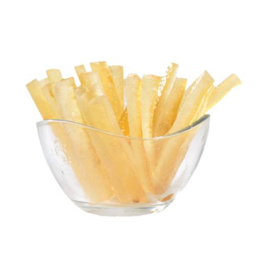 Candied Yuzu - Yuzu citrus dried and candied with sugar also called crystallized yuzu or glace yuzu.