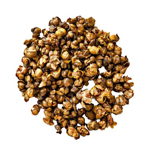Capers Toasted - Toasted Capers are fried well until crispy like a style of toasted caper chips.