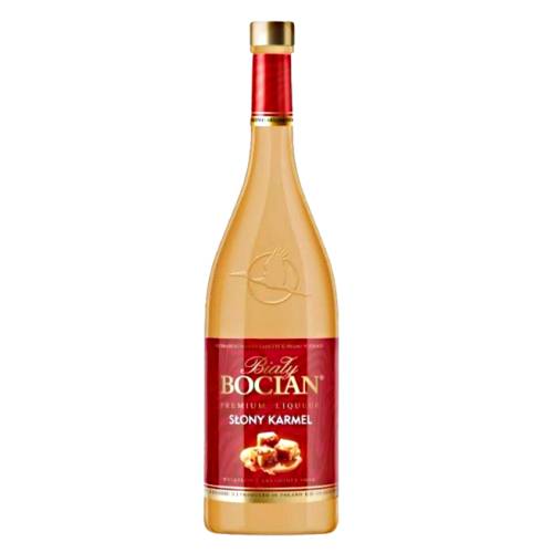 Bocian caramel liqueur is produced on a rye spirit base and macerated with caramel with a hint of salt.