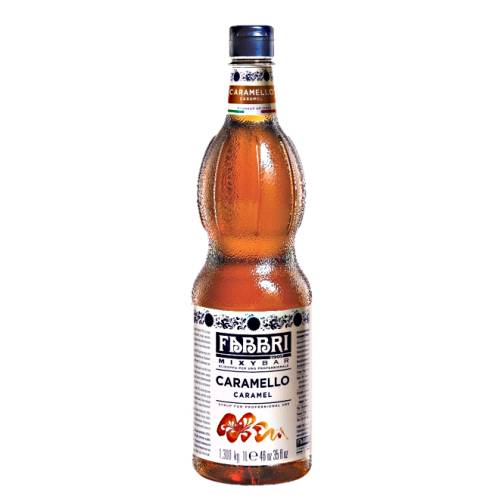 Caramel Syrup Fabbri - Fabbri caramel syrup made from a a blend of finest sugars to create a sweet distinctive flavour Fabbri Caramel Syrup is pure pleasure that sweetens any moment.