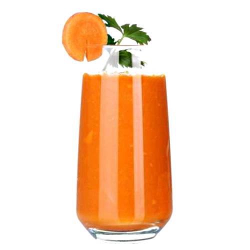 Carrot juice has a particularly high content of carotene and including calcium copper magnesium potassium phosphorus and iron and also knowen to make you baby hair go an orange color LOL.