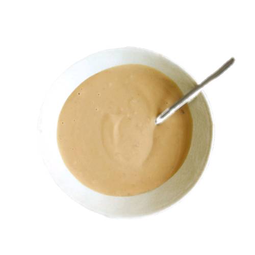 Cashews made into a thick syrup by cooking Cashew nuts water and sugar.