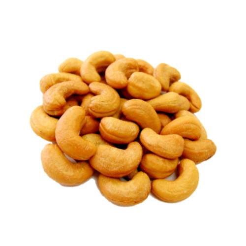 Cashew nut seed or the cashew apple. It can grow as high as 1 m but the dwarf cashew growing up to 6m has proved more profitable with earlier maturity and higher yields.