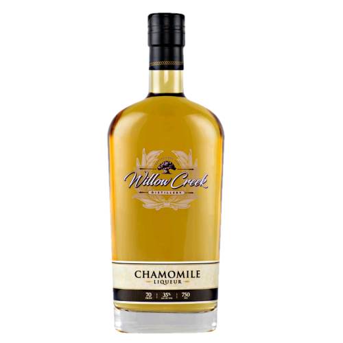 Chamomile Liqueur Willow Creek - Willow Creek chamomile liqueur.