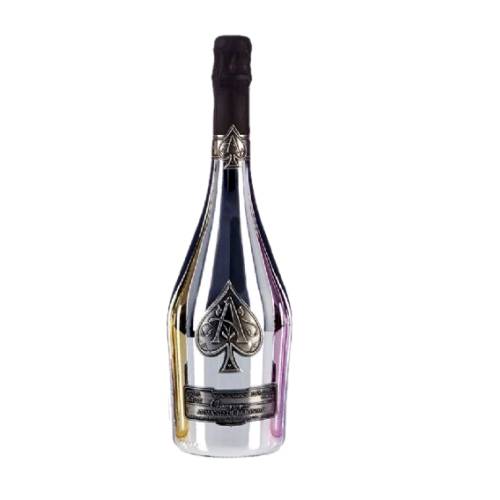 Blanc Armand de Brignac champagne is a sparkling wine.