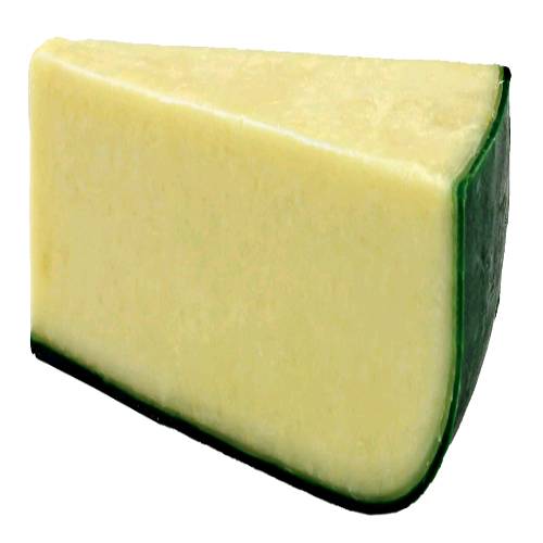 Cheese Bergenost - Bergenost Cheese is a triple cream butter cheese made by Yanceys Fancy of Corfu New York and has sold in wedges with a distinctive green wax casing.