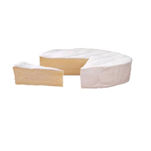 Brie or Gras cheese is a soft mild creamy cheese with a firm white skin and very strong in flavour and made into a large wheel shape.