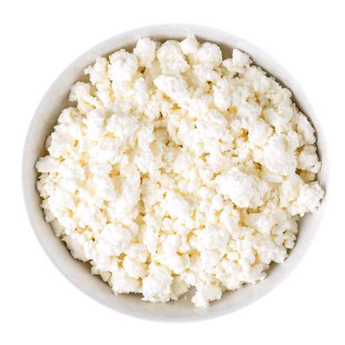 Farmer Cheese is pressed curds or an unripened cheese made by adding rennet and bacterial starter to coagulate and acidify milk and made from the milk of cows sheep or goats with each giving its own texture and flavor.