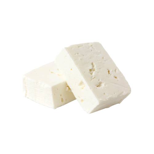 Cheese Feta - Feta or fetta is a brined curd white cheese from sheeps milk or from a mixture of sheep and goats milk. Similar brined white cheeses are often made partly or wholly of cows milk and they are sometimes also called feta.