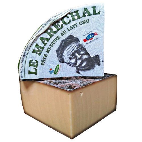 Cheese Le Marechal - Le Marechal Cheese is an artisanal Swiss cheese known for its creamy texture robust flavor and unique herbal notes making it a delightful addition to any cheese platter.