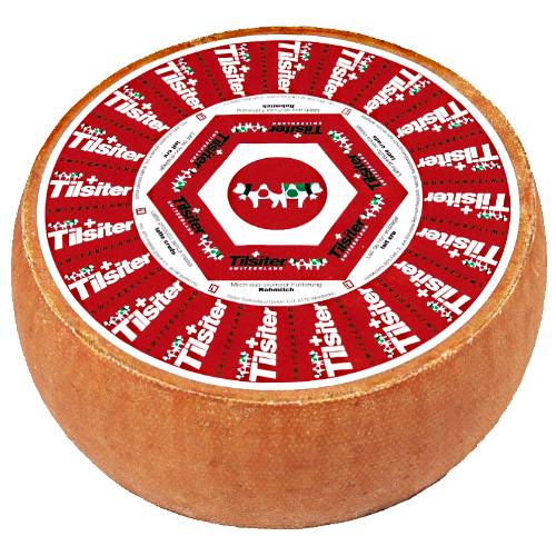 Tilsiter Cheese also called Tilsit cheese is a pale yellow semihard smear ripened cheese flavoured with caraway seed and peppercorns.
