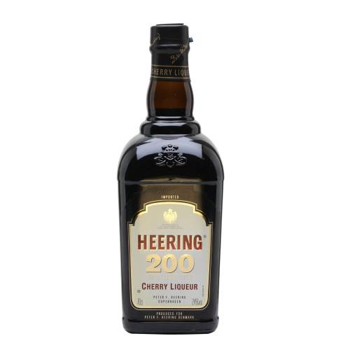 Cherry Liqueur flavoured with cherries which is often referred to simply as Peter Heering or Cherry Heering produced since 1818.