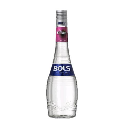 Cherry Liqueur Kirsch Bols - Bols Kirsch is made from fermented and distilled cherries. It is a clear liqueur flavoured with real cherry juice from the famous Schwarzwalder cherries.