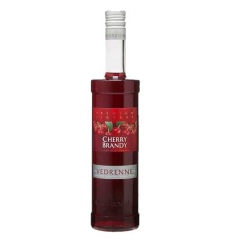 Cherry Liqueur Vedrenne - Vedrenne Cherry Liqueur also creme de griotte a beautiful deep red colour highly aromatic fruity with elegant notes of kernel and well balanced with hints of fruit blended with almond.
