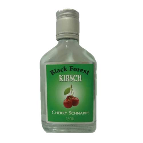 Cherry Schnapps Black Forest - Black Forest cherry schnapps is a clear colorless spirit with a rich tast of bitter cherries and full cherry scent.