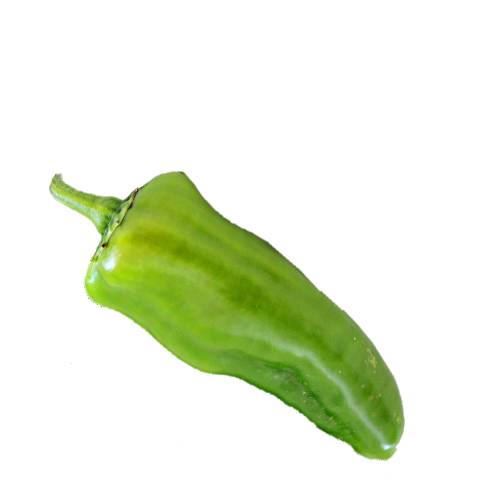 Anaheim chili is a mild variety with 500 to 2500 scoville heat units of the cultivar in new mexico and called a colorado chili when dried.