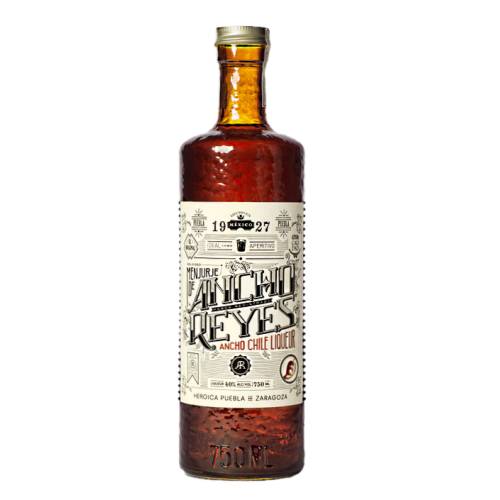 Ancho Reyes has a rich and sweet spices and subtle acidity and finishes with the pleasant smoky heat of the ancho chile.