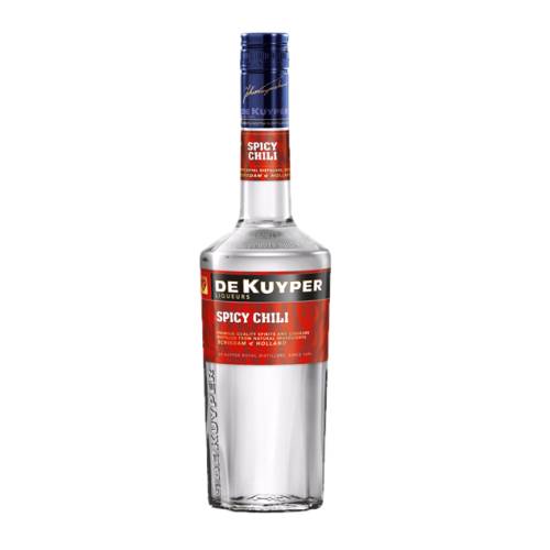 DeKuyper Chili Liqueur is colourless crystal clear and surprisingly odd nose of chilli and sweet pepper.