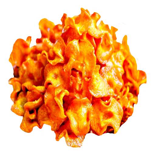 Carrot Chips are made with then slices of ripe carrots then baked or fried into crispy with a light touch of salt.